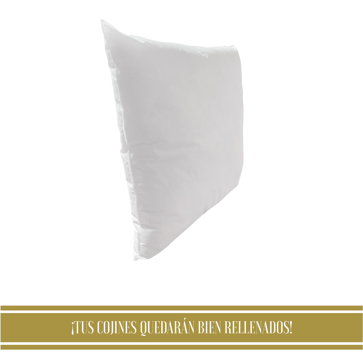 Relleno Premium Para Cojín Decorativo 45x45 Cm Marca Goût