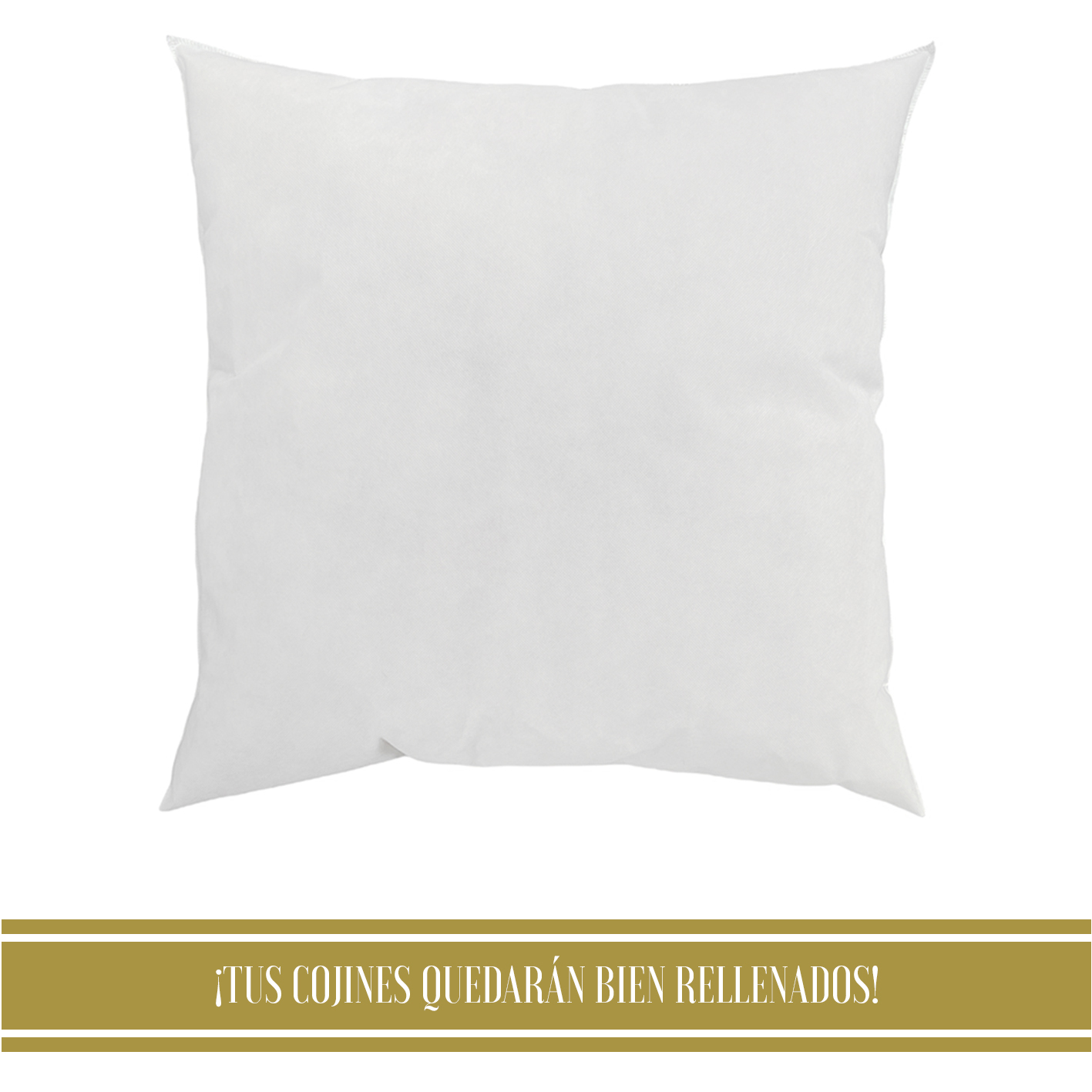 Relleno Premium Para Cojín Decorativo 45x45 Cm Marca Goût