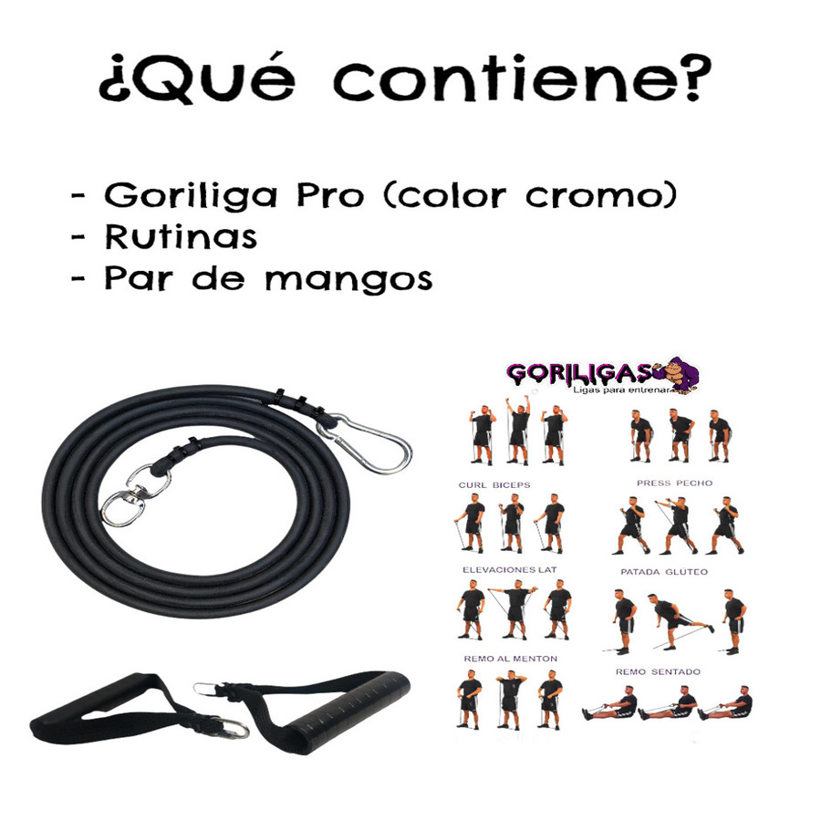 Liga de resistencia MINI KIT GIMNASIOS ULTRA RESISTENTE