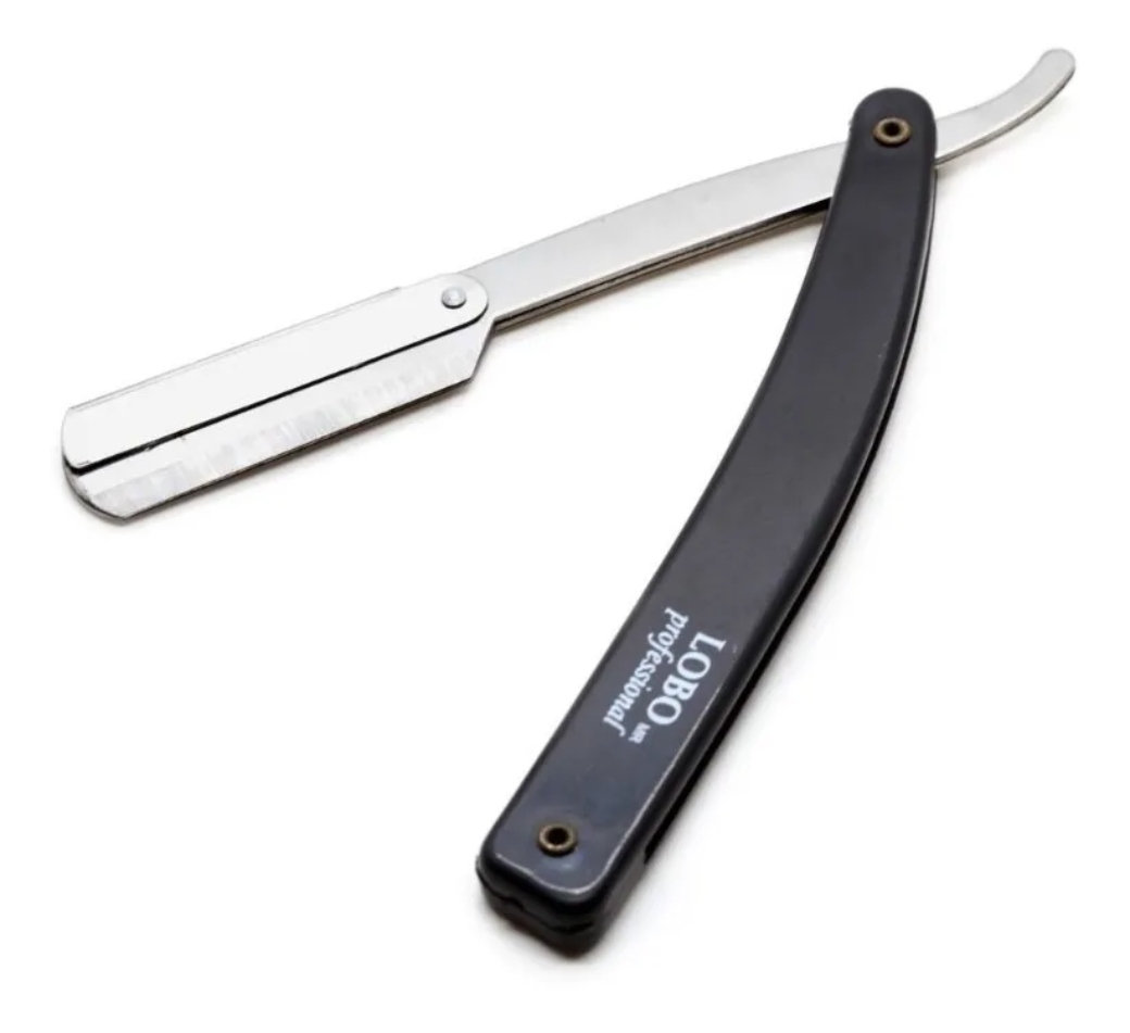 Porta Navaja Barbero/rasurar/acero Inoxidable/plástico