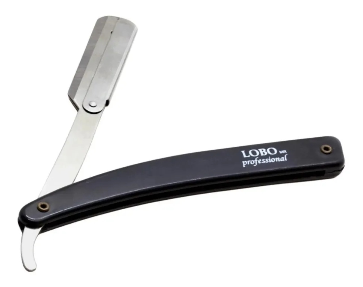 Porta Navaja Barbero/rasurar/acero Inoxidable/plástico