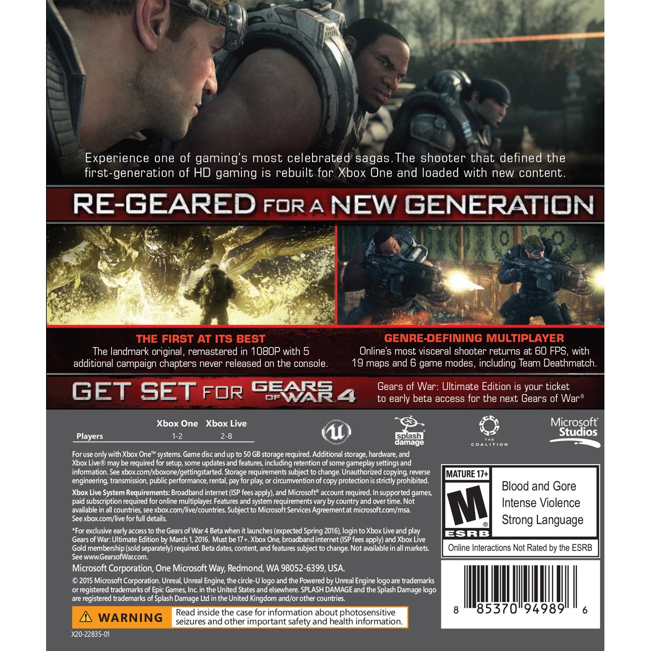 Gears Of War  Ultimate Edition