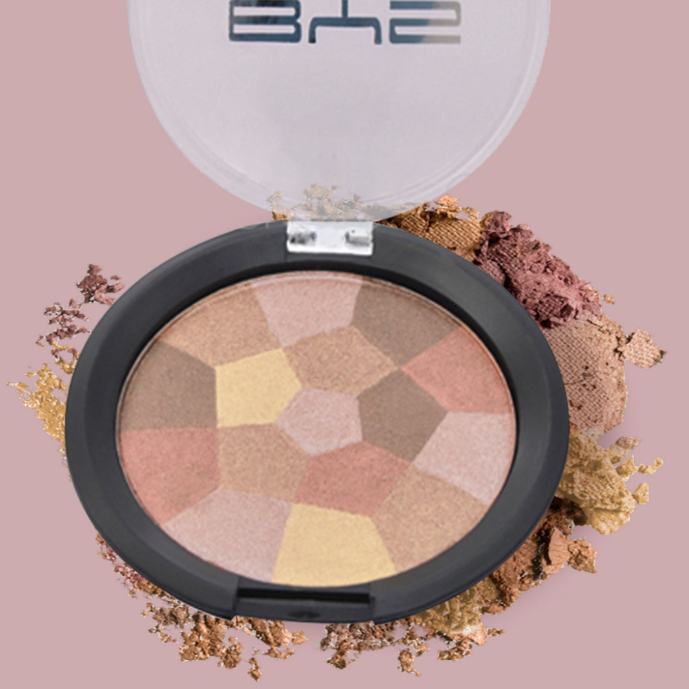 Rubor Bronceador Mosaico Alto Brillo Bronze Bys Cosmetics