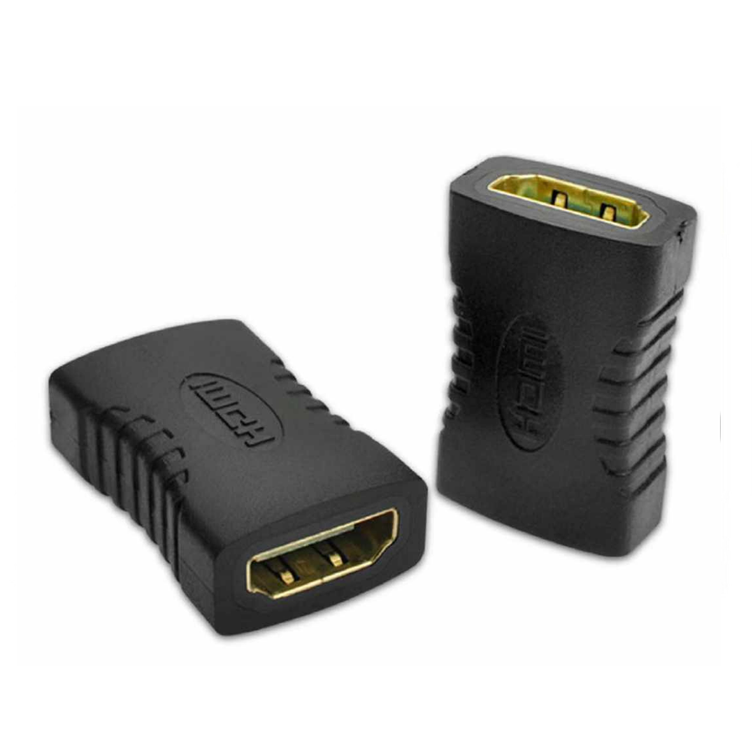 ADAPTADOR HDMI HEMBRA a HEMBRA - Empalme HDMI - 4K 2K 60HZ 1920p,1080p. (2 Unidades)