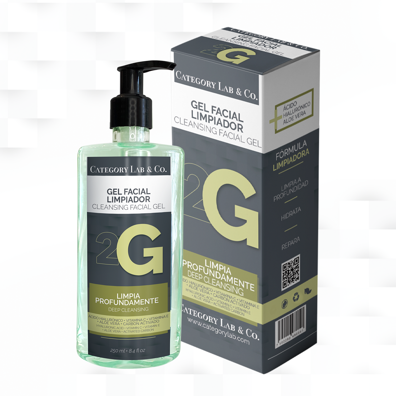 GEL FACIAL LIMPIADOR BY CATEGORY LAB & CO