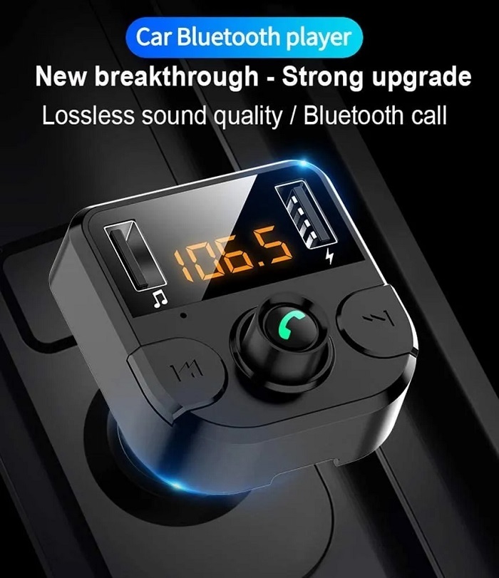 Transmisor Receptor De Audio Estéreo Fm Bluetooth