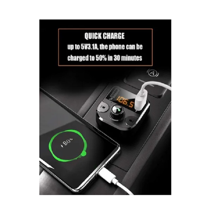 Transmisor Receptor De Audio Estéreo Fm Bluetooth