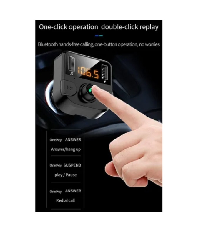 Transmisor Receptor De Audio Estéreo Fm Bluetooth