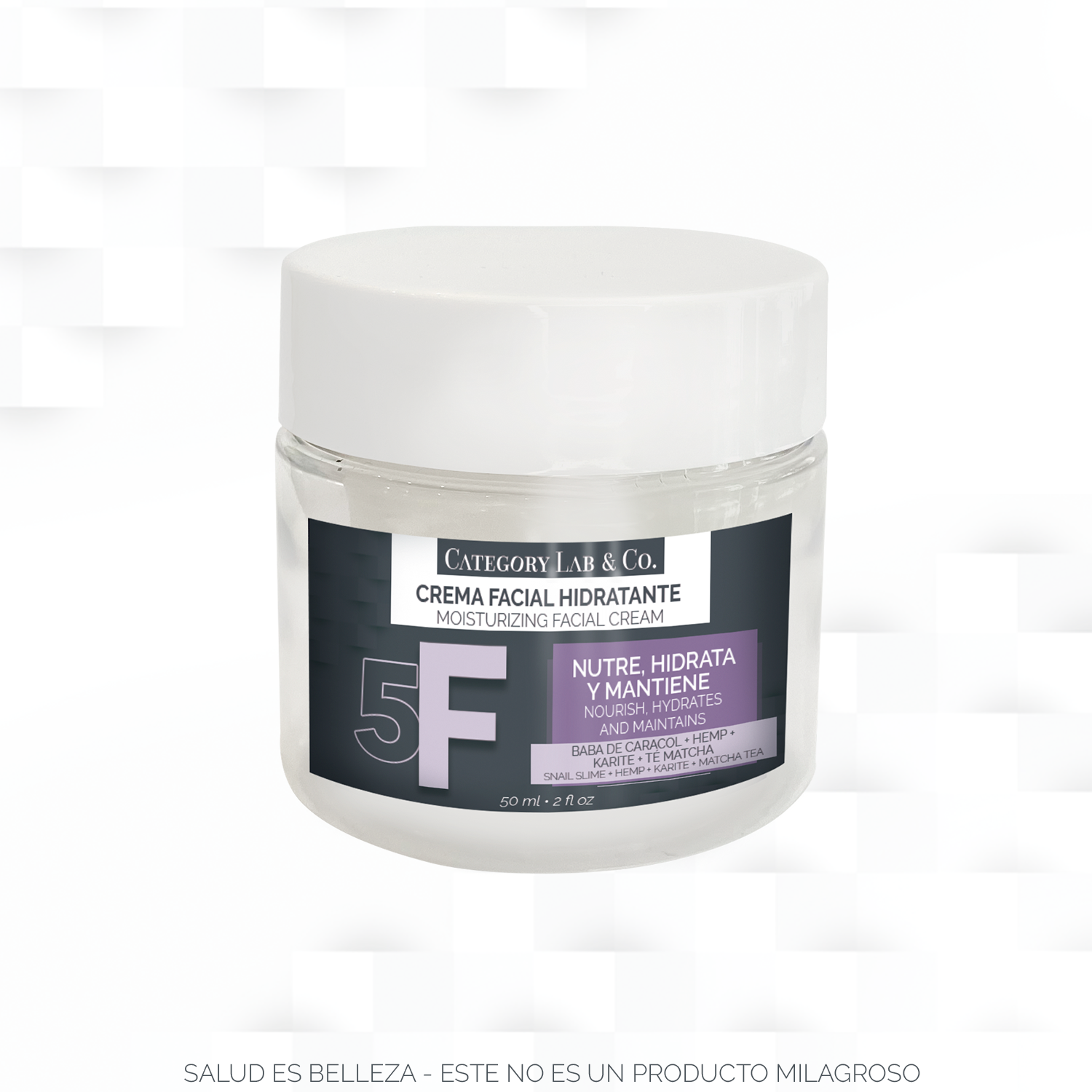 CREMA FACIAL HIDRATANTE BY CATEGORY LAB & CO