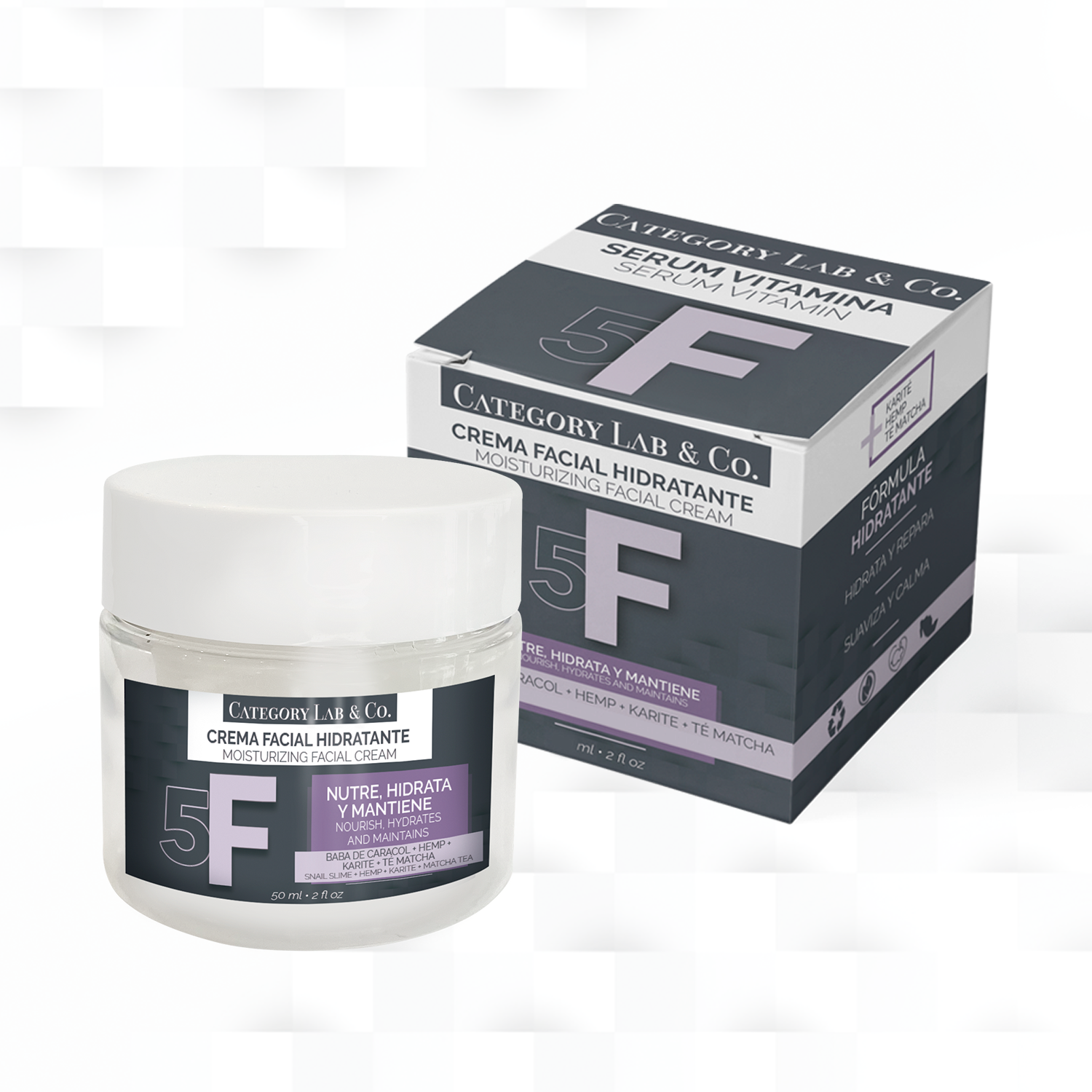 CREMA FACIAL HIDRATANTE BY CATEGORY LAB & CO