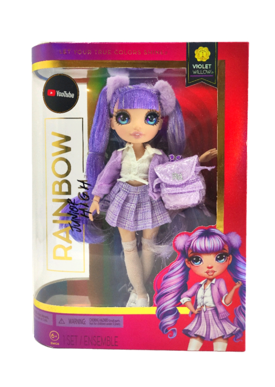 Rainbow Junior High Muñeca Violet Willow