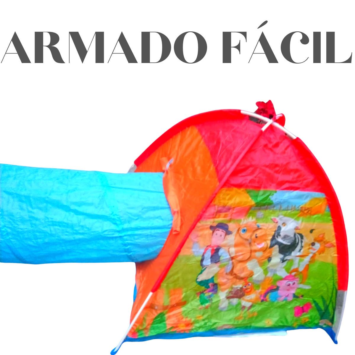 Casa De Campaña Con Túnel La Granja De Zenón