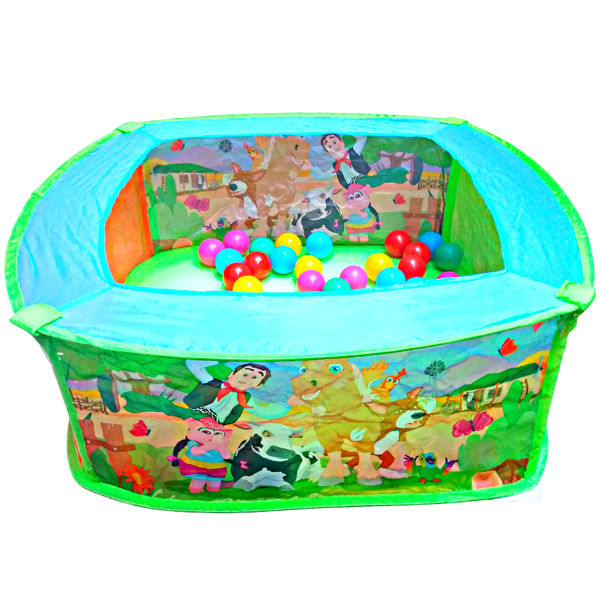 Alberca De Pelotas Incluye 50 Pelotas La Granja De Zenón