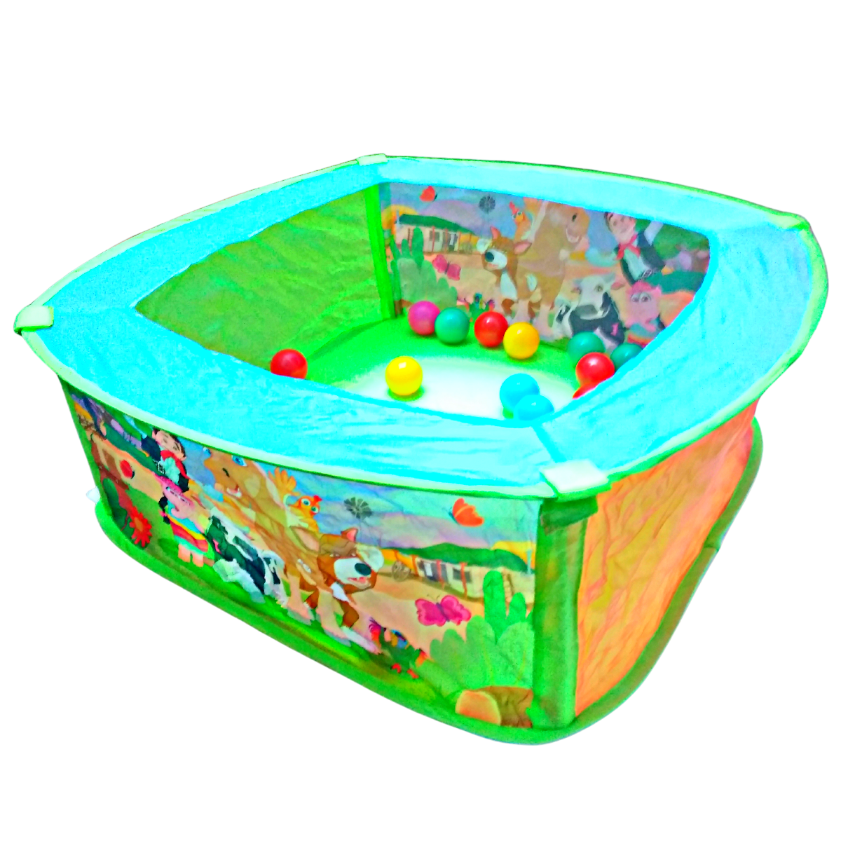 Alberca De Pelotas Incluye 50 Pelotas La Granja De Zenón