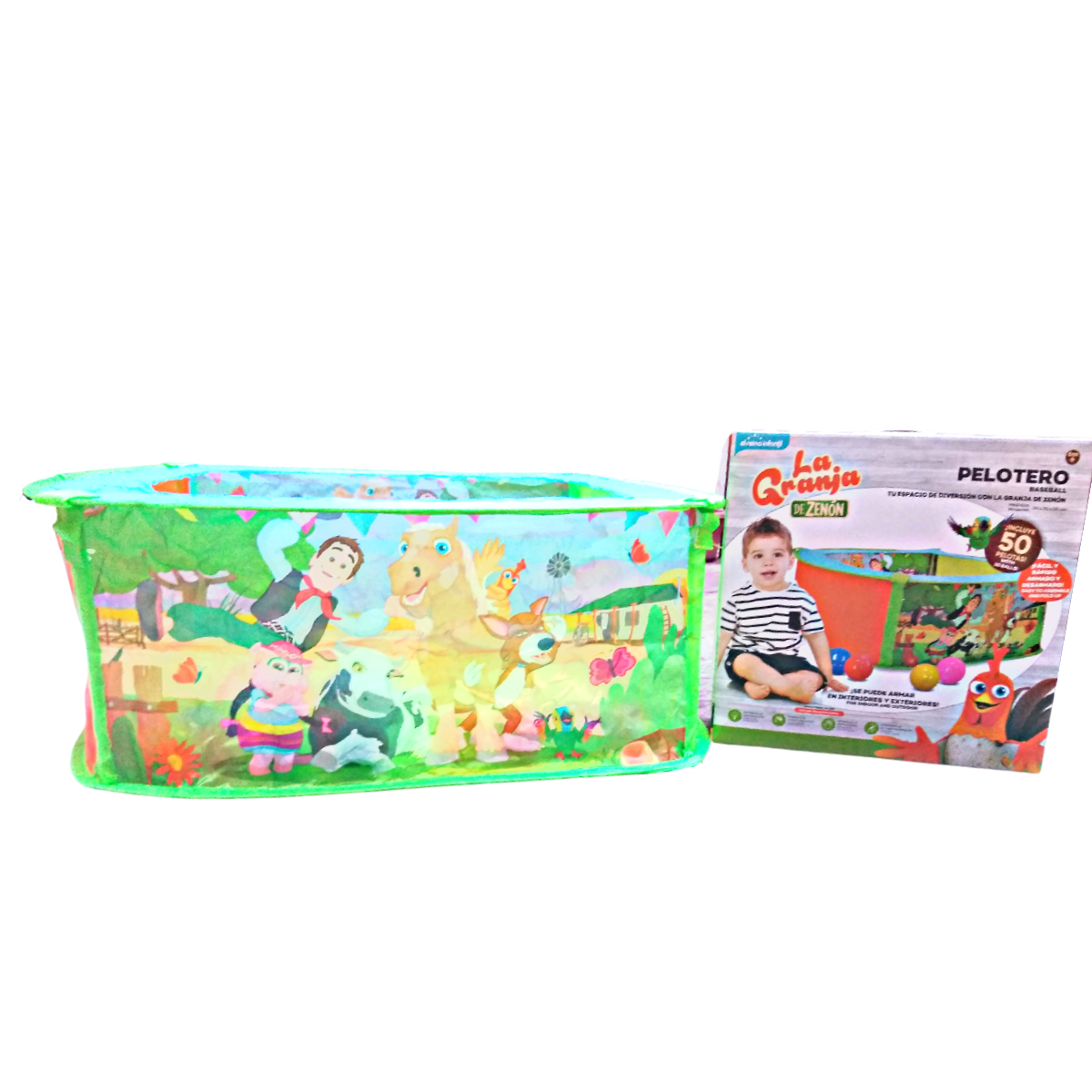 Alberca De Pelotas Incluye 50 Pelotas La Granja De Zenón