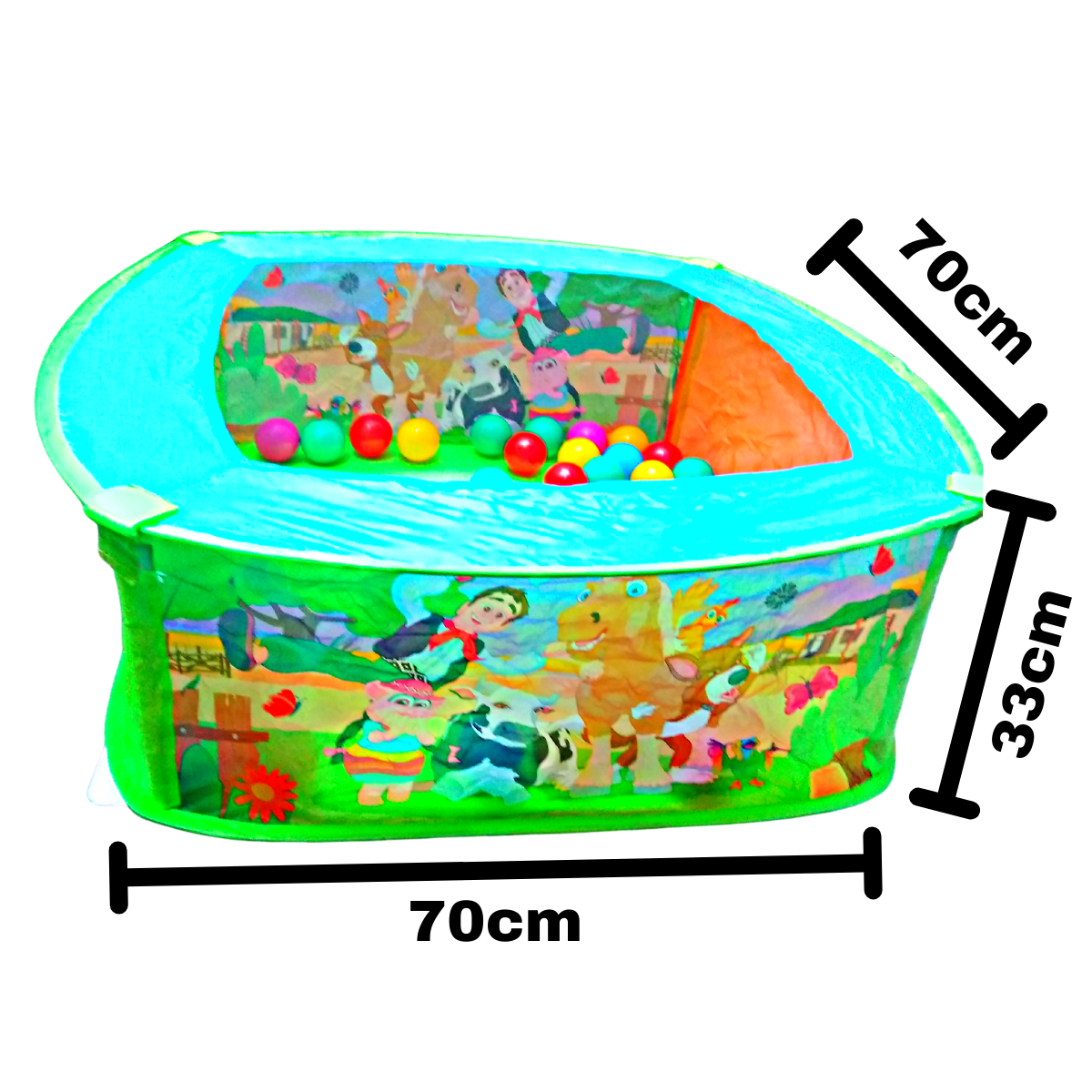 Alberca De Pelotas Incluye 50 Pelotas La Granja De Zenón