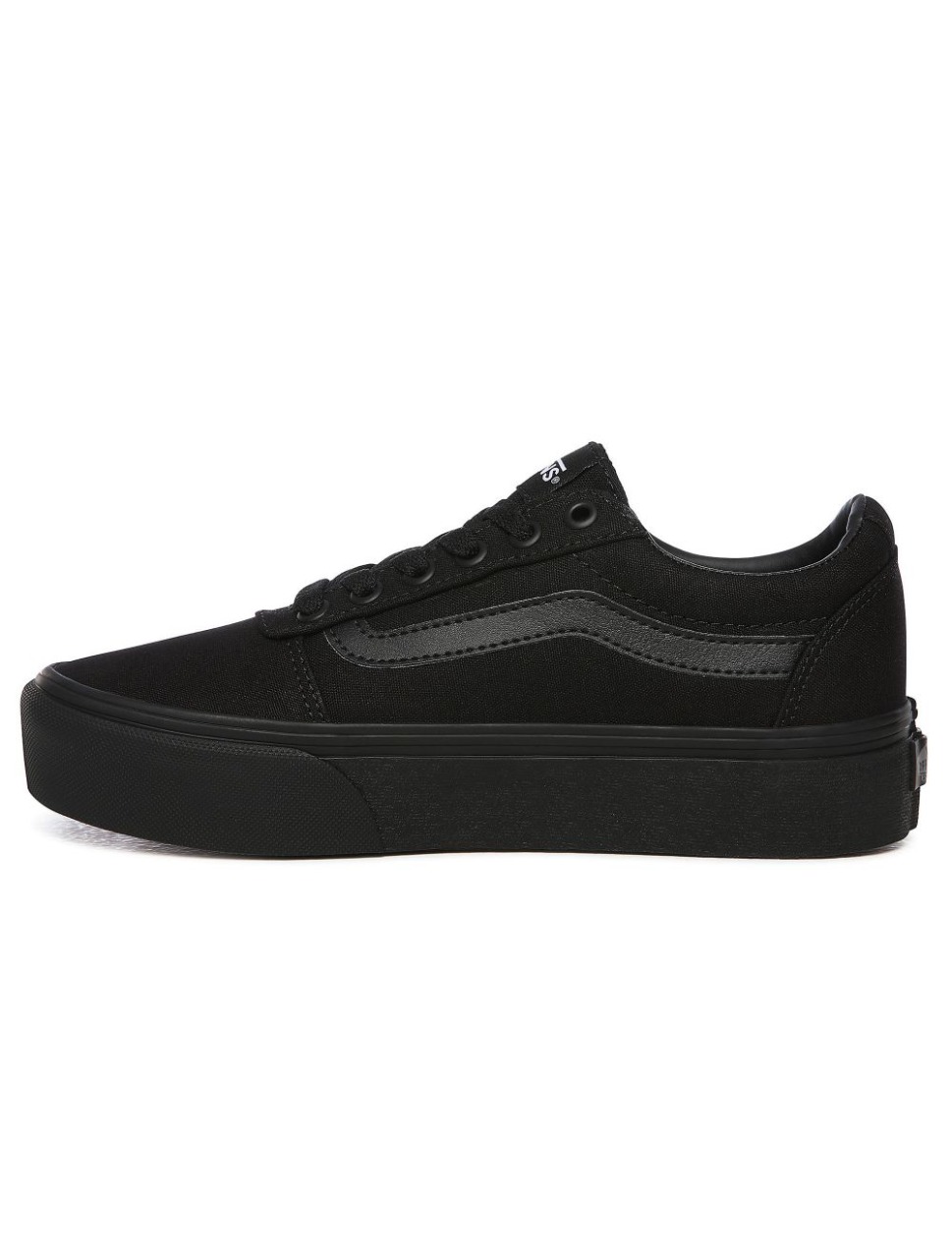 Tenis Vans Ward Platform Canvas B/B Dama Original VN0A3TLC186