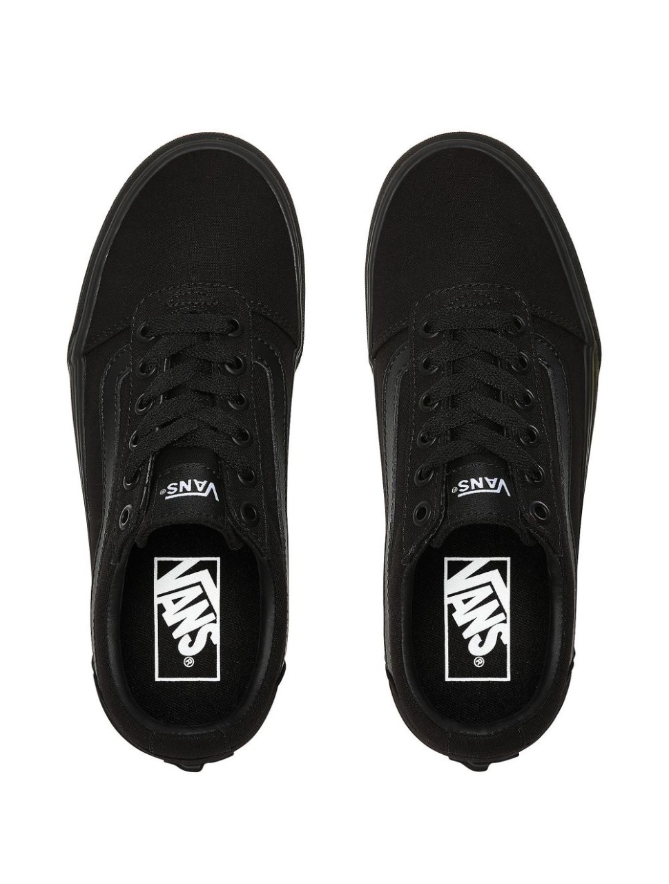 Tenis Vans Ward Platform Canvas B/B Dama Original VN0A3TLC186