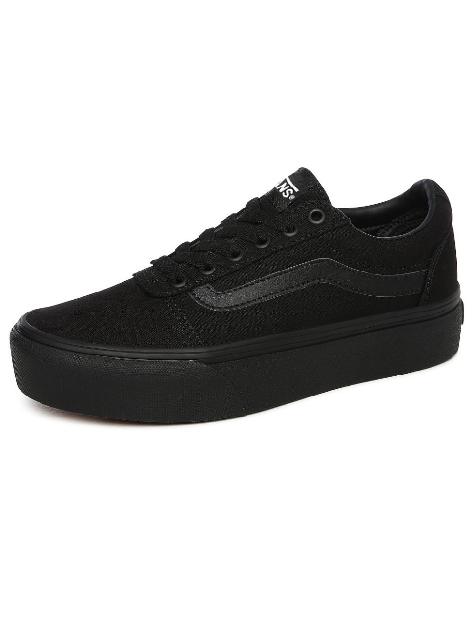 Tenis Vans Ward Platform Canvas B/B Dama Original VN0A3TLC186