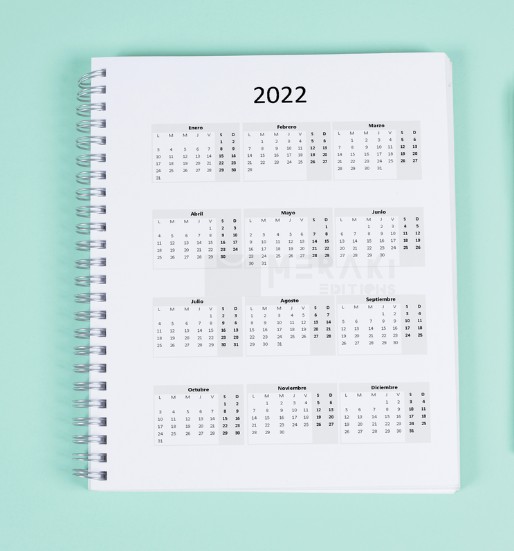 Agenda Fisioterapeuta/ Agenda Para Citas/  Fisioterapia Mujer