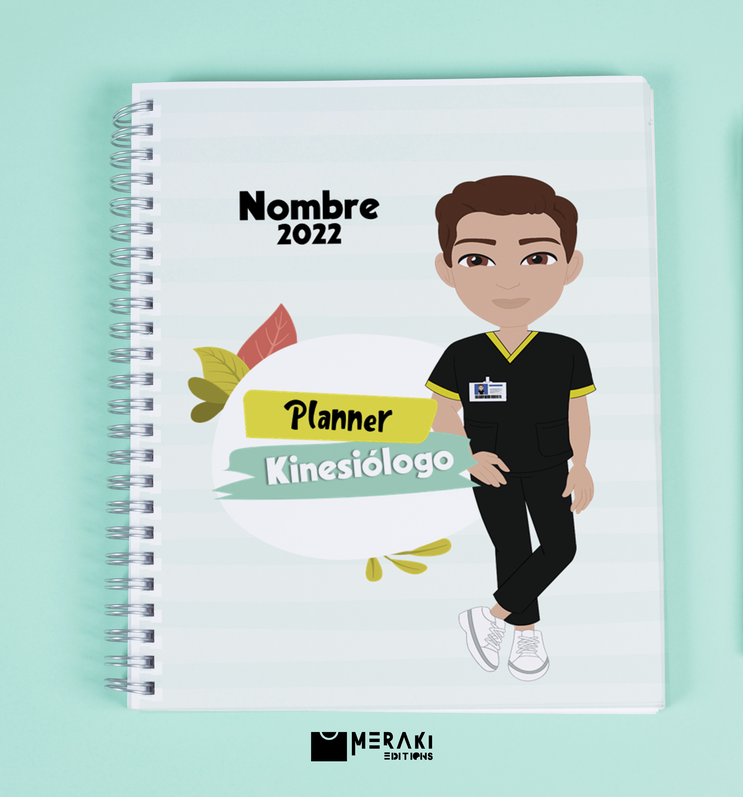 Agenda Fisioterapia/ Agenda Para Citas/ Fisioterapia Hombre