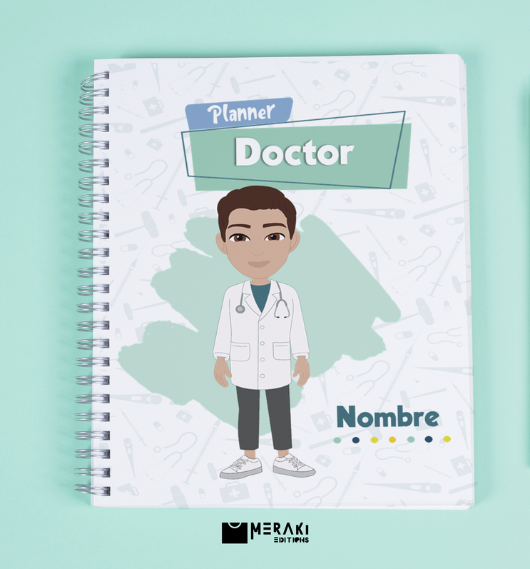 Agenda Para Doctor/ Agenda Para Citas / Doctor Hombre
