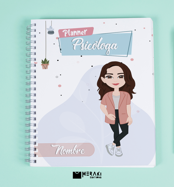 Agenda Para Psicólogas/ Agenda Para Citas/ Psicología Mujer