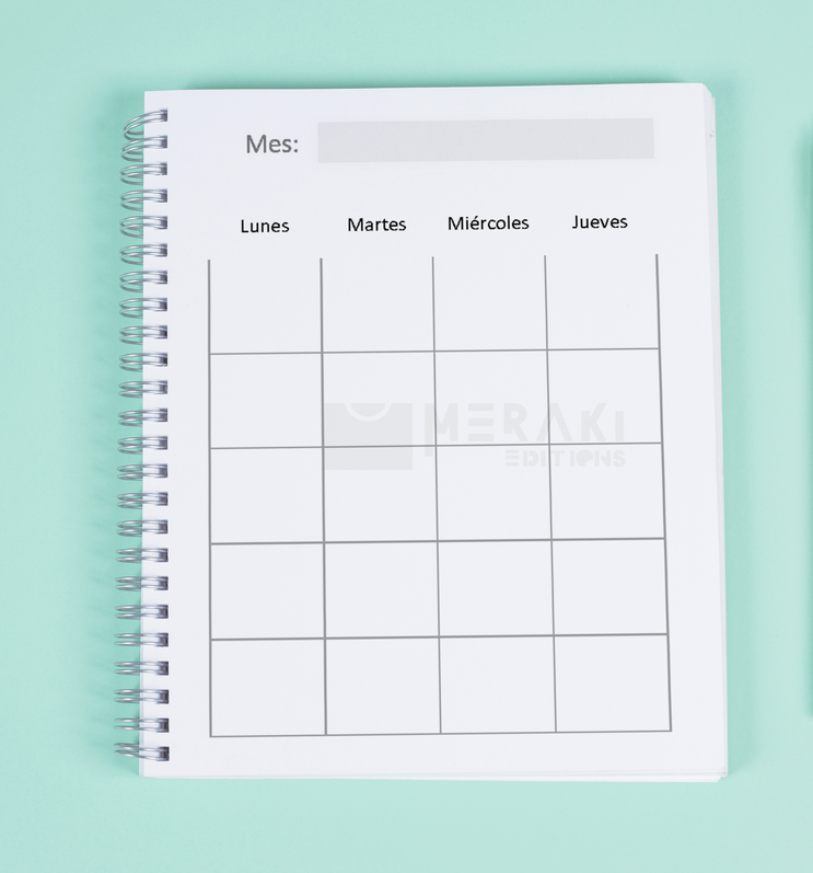 Agenda Nutrióloga / Agenda Para Citas / Nutricionista Mujer