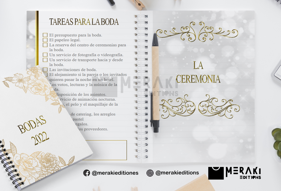 Agenda Para Boda Y Planner