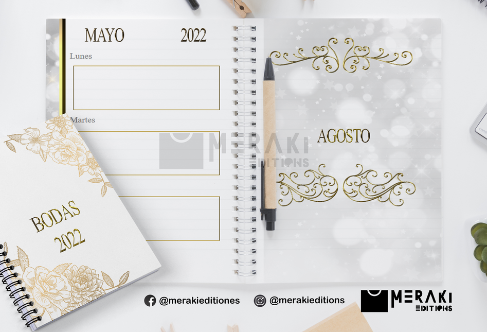 Agenda Para Boda Y Planner