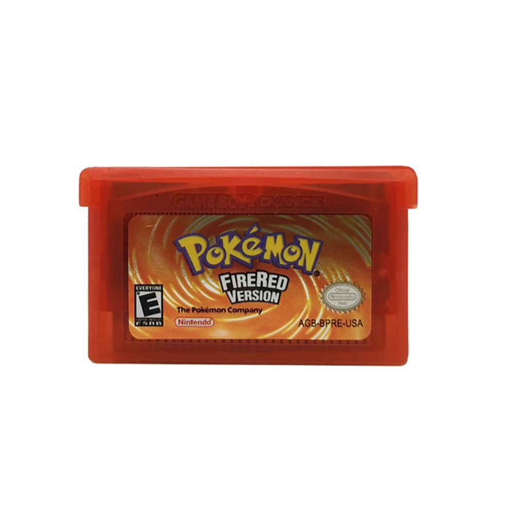 Cartucho Pokémon Fire Red GBA