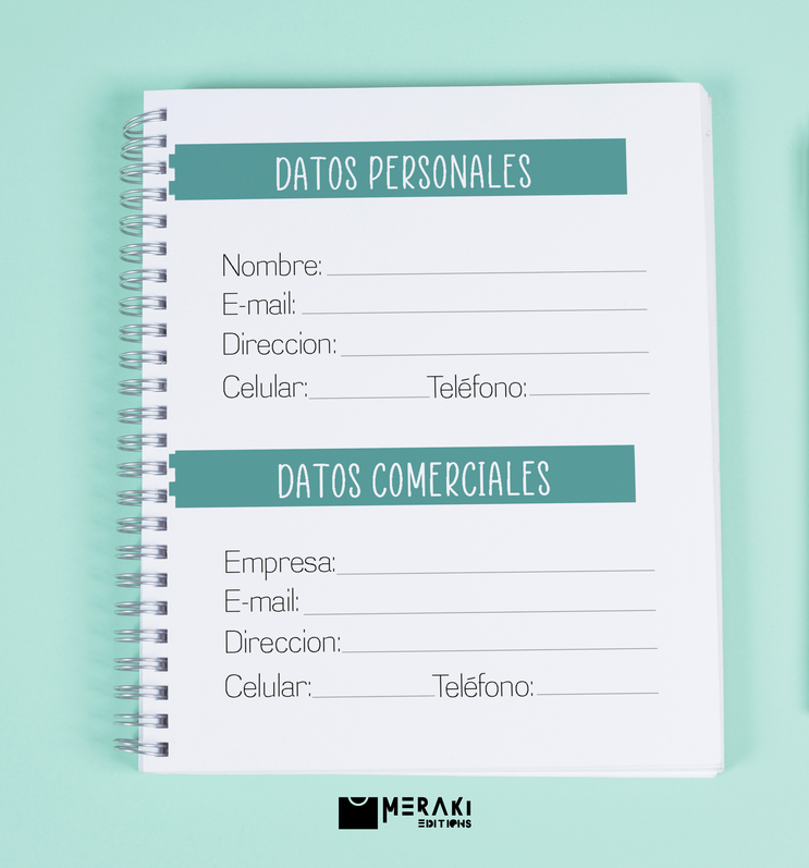 Agenda Para Citas Pestañas / Agenda Salón Belleza