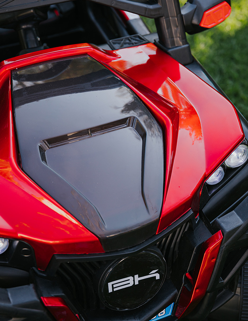 Carro Eléctrico Montable Asientos Piel 4X4 Control Remoto BCX-1