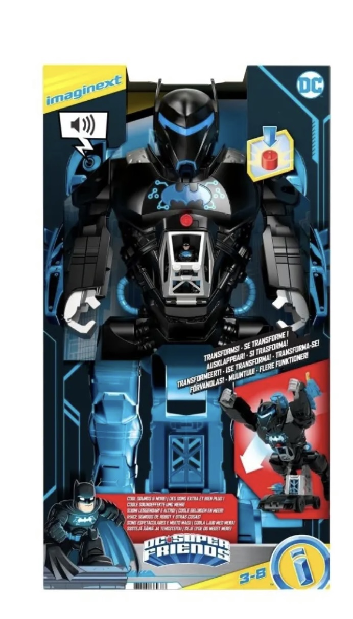 Batman Imaginext Dc Super Friends Volador Bat-tech