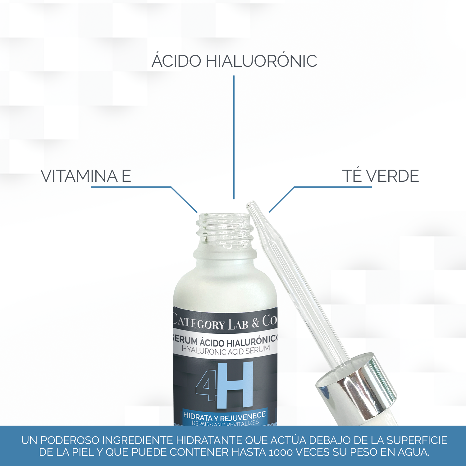 KIT SERUMS VITAMINA C Y SERUM ACIDO HIALURONICO BY CATEGORY LAB & CO