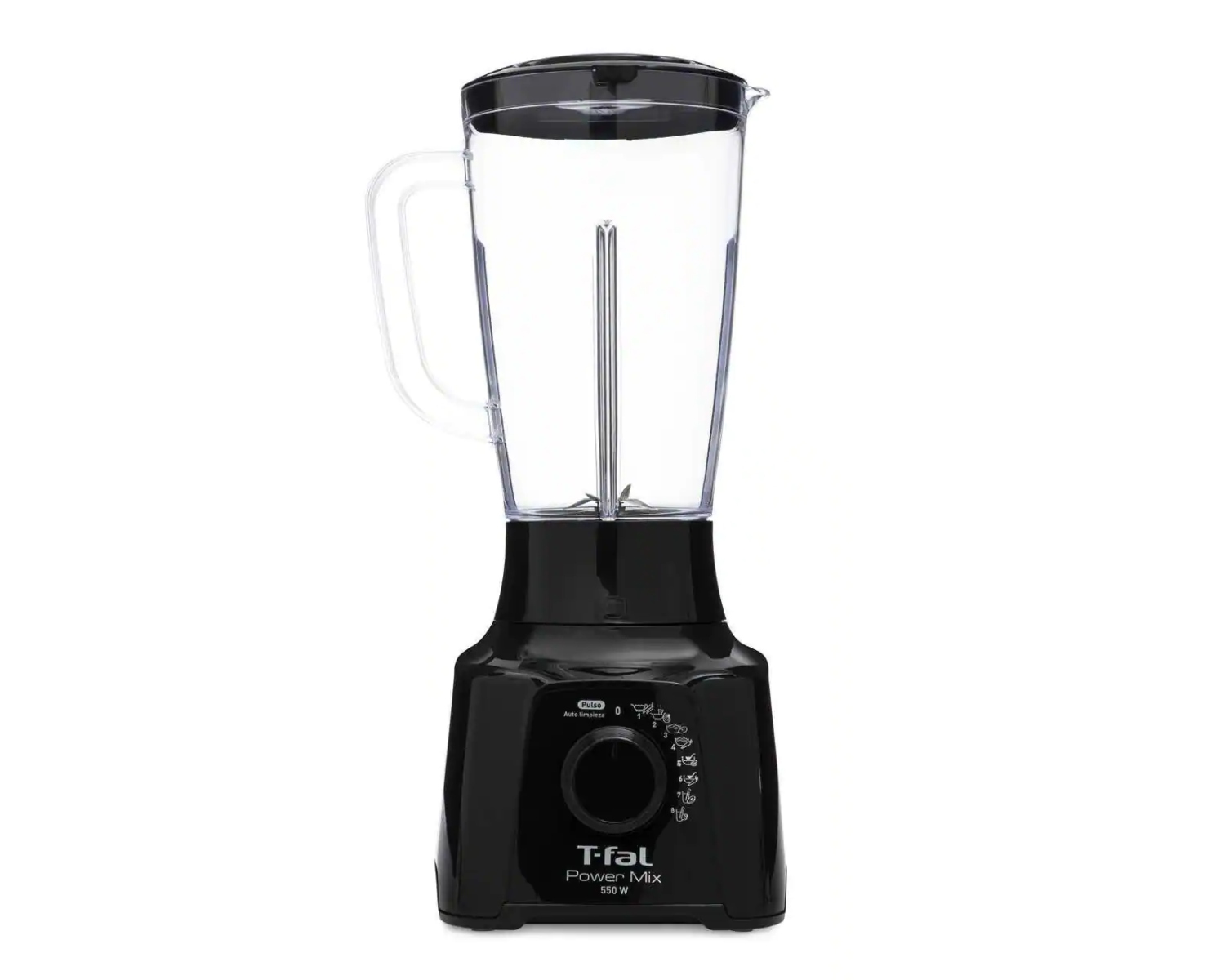 LICUADORA T-FAL LN2888MX POWER MIX 8 VEL, 550 WATTS NEGRO ORTY2