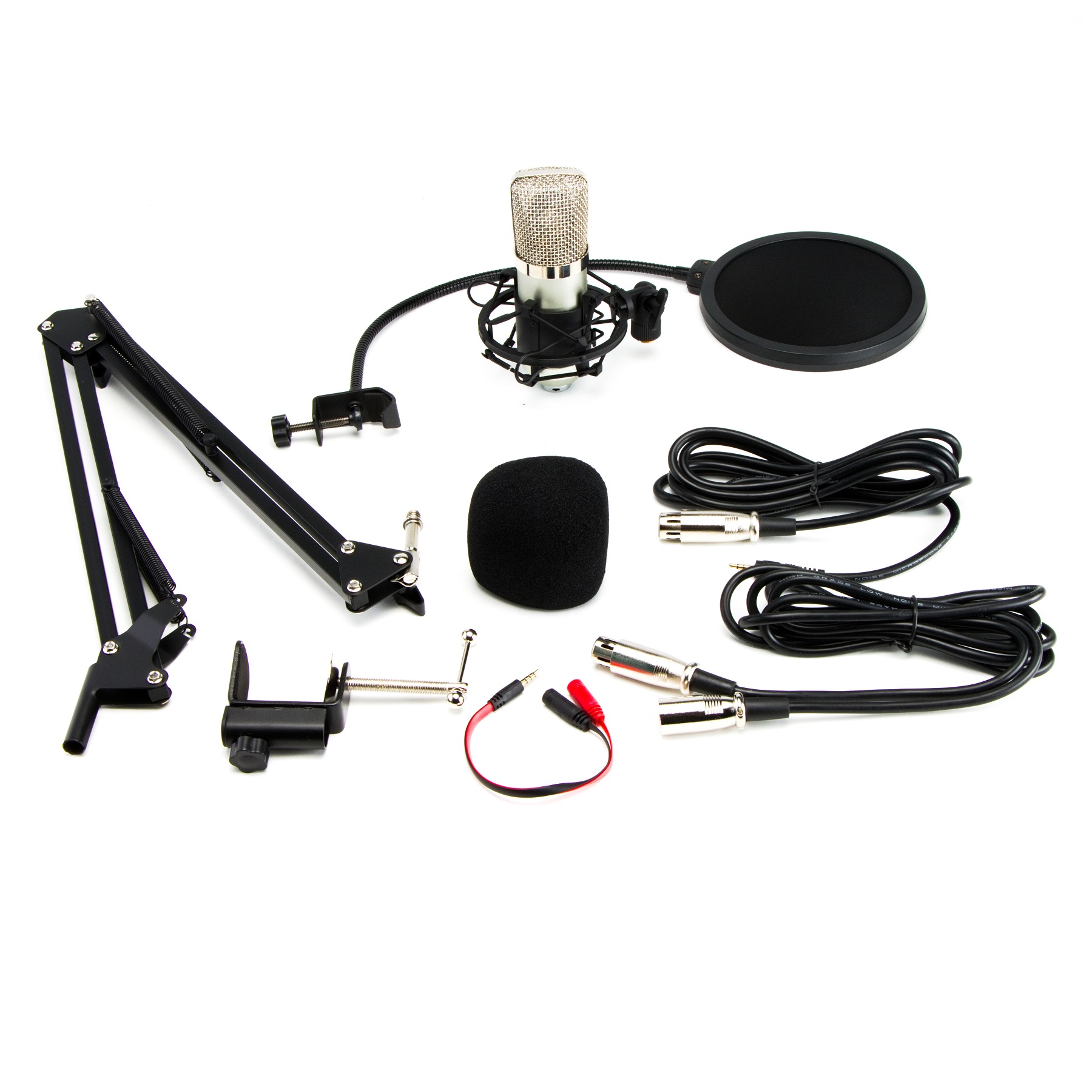 Micrófono Condensador  unidireccional Streaming Steel pro