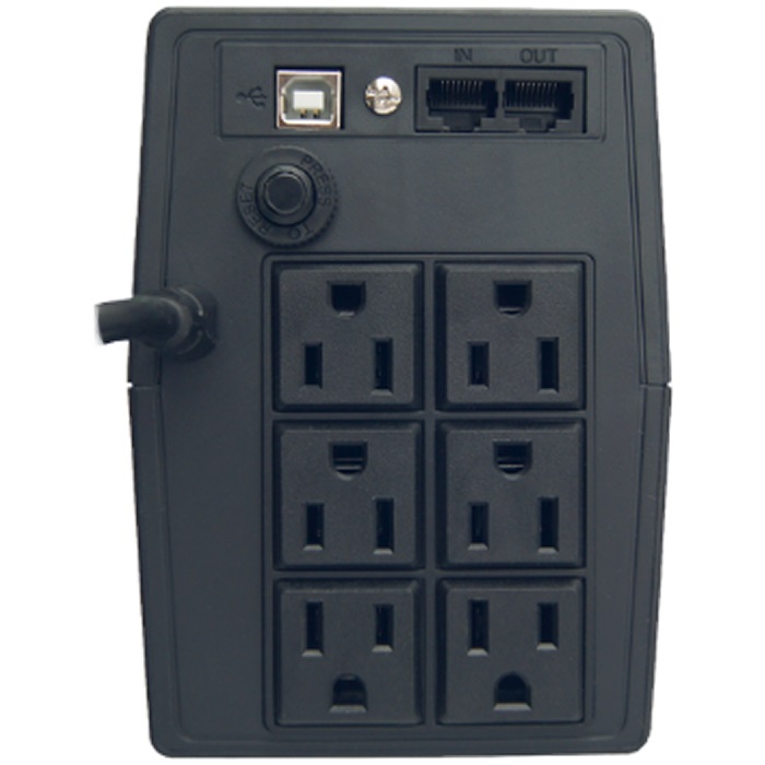 No Break Vica Optima 500 500VA 240W 6 Contactos