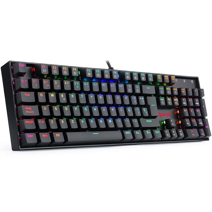 Teclado Redragon Mitra K551RGB-1 Mecanico Switch Red Gaming Español
