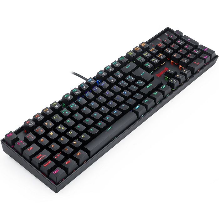 Teclado Redragon Mitra K551RGB-1 Mecanico Switch Red Gaming Español