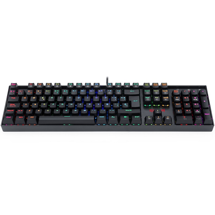 Teclado Redragon Mitra K551RGB-1 Mecanico Switch Red Gaming Español
