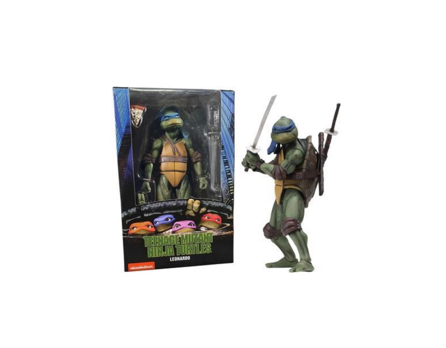 Set Figuras Neca Tortugas Ninja TMNT 7 Pulgadas 4 Pz Completo