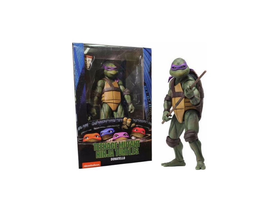 Set Figuras Neca Tortugas Ninja TMNT 7 Pulgadas 4 Pz Completo