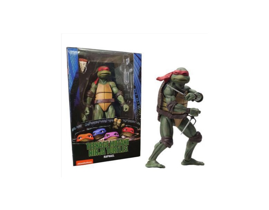 Set Figuras Neca Tortugas Ninja TMNT 7 Pulgadas 4 Pz Completo