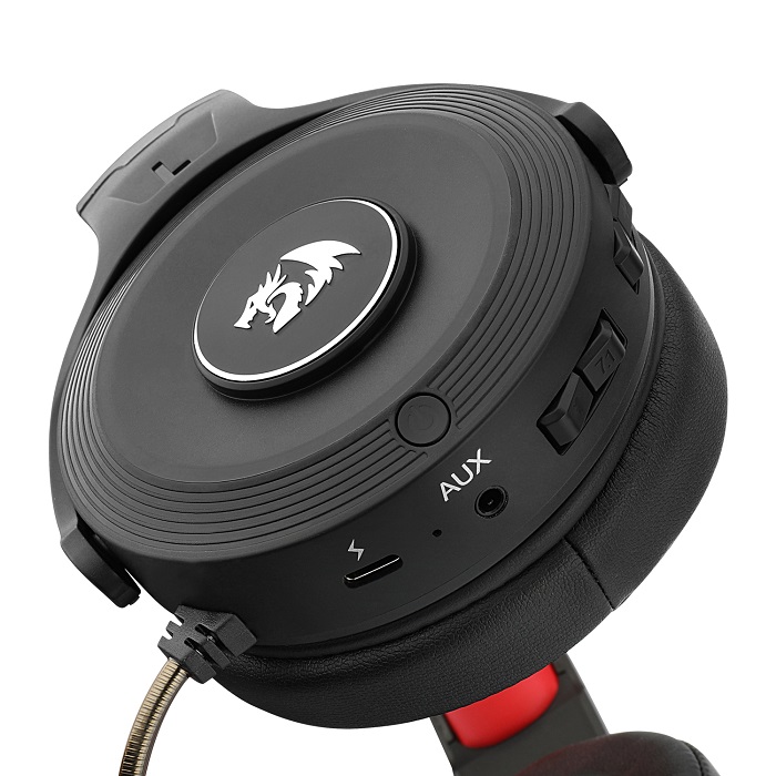 Diadema Redragon Pelops H818 Microfono Gaming Headset Wireless Y 3.5mm