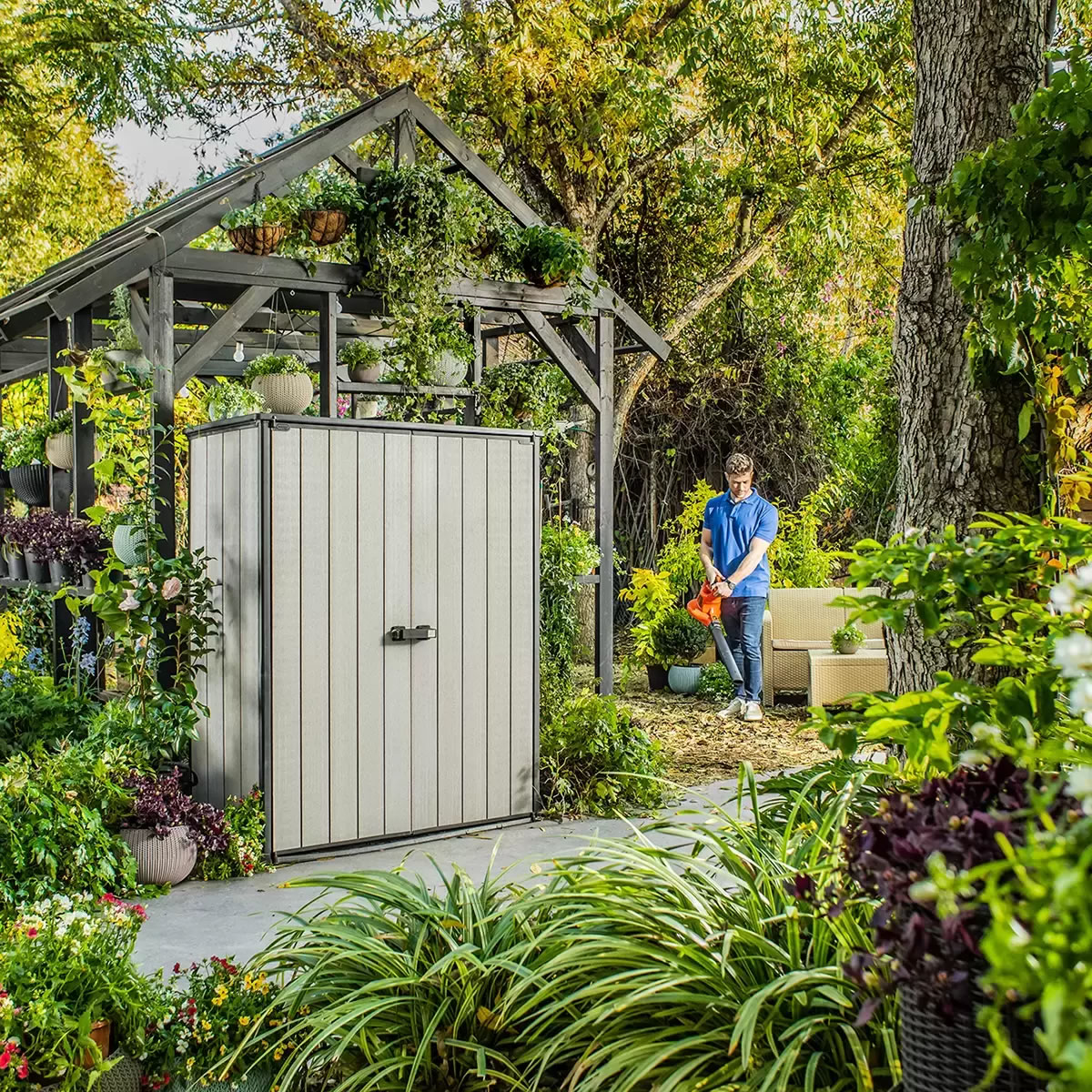 Cobertizo Vertical High-Store Plus Keter 1403609 CST