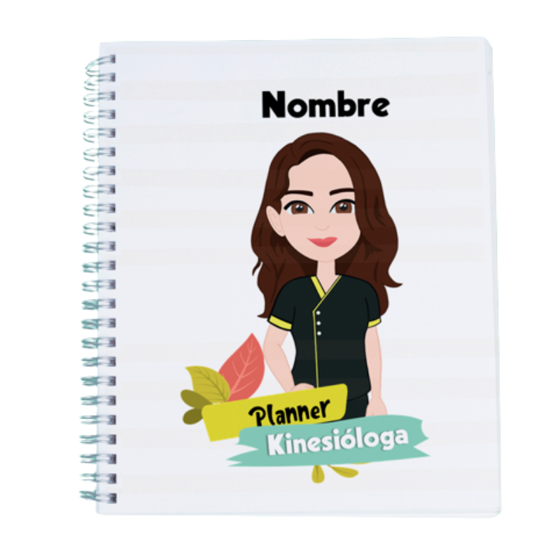 Agenda Fisioterapeuta/ Agenda Para Citas/  Fisioterapia Mujer