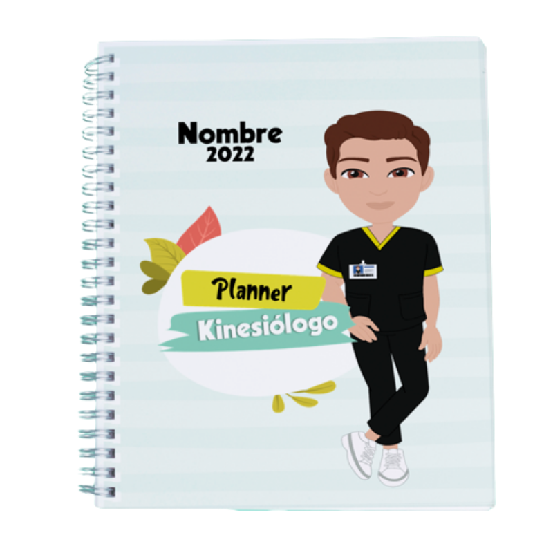 Agenda Fisioterapia/ Agenda Para Citas/ Fisioterapia Hombre