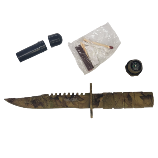 Cuchillo Camuflaje Survivor HK-690CA