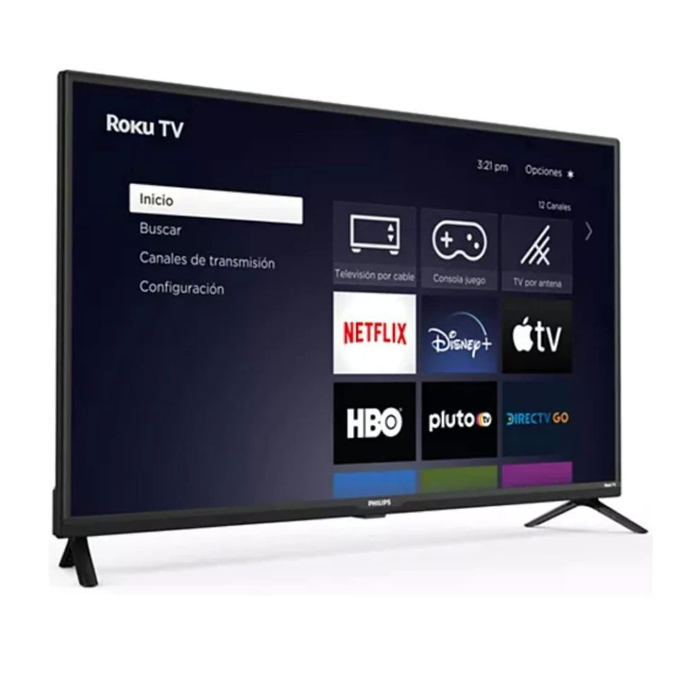 Pantalla Philips 39" Pulgadas HD Smart TV LED Roku Tv